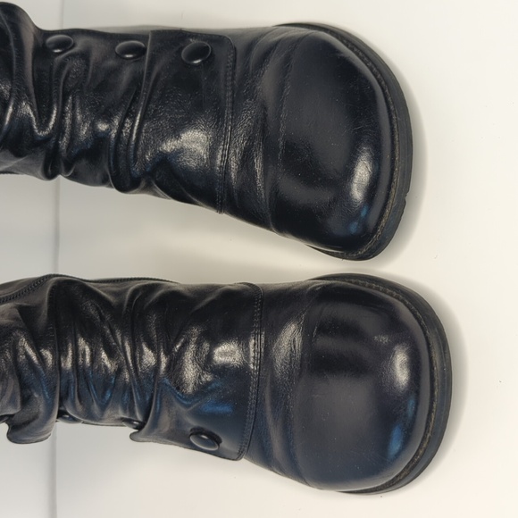 Miz Mooz Women's Size 8 Bloom Boots Black Leather Victorian Steampunk EUC - Picture 10 of 13